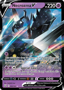 Pokemon Battle Styles Necrozma V - 63