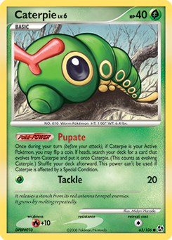 Pokemon Great Encounters Caterpie - 63
