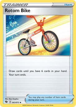 Pokemon Champion's Path Rotom Bike - 63