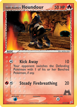 Pokemon Team Magma vs Team Aqua Team Magma's Houndour - 63