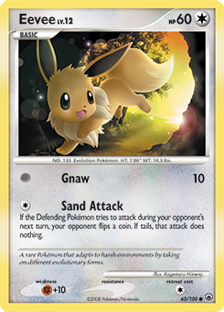 Pokemon Majestic Dawn Eevee - 63