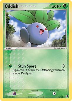 Pokemon Unseen Forces Oddish - 64