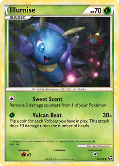 Pokemon HS—Triumphant Illumise - 64