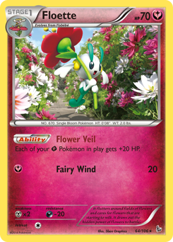 Pokemon Flashfire Floette - 64