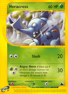 Pokemon Skyridge Heracross - 64