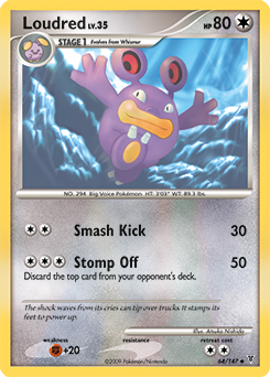 Pokemon Supreme Victors Loudred - 64