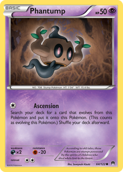 Pokemon BREAKpoint Phantump - 64