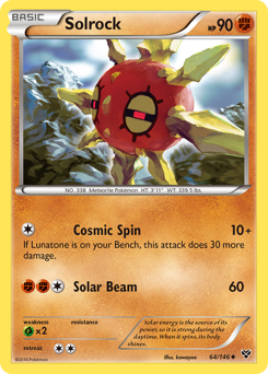 Pokemon XY Solrock - 64