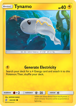 Pokemon Unified Minds Tynamo - 64