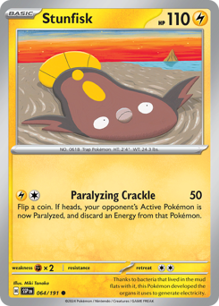 Pokemon Surging Sparks Stunfisk - 64