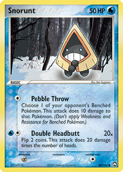 Pokemon Power Keepers Snorunt - 64