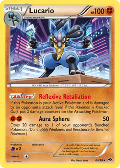 Pokemon Next Destinies Lucario - 64