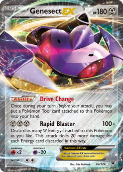 Pokemon Fates Collide Genesect-EX - 64