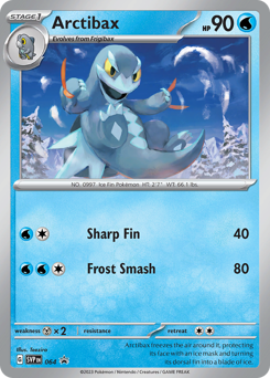 Pokemon Scarlet & Violet Black Star Promos Arctibax - 64