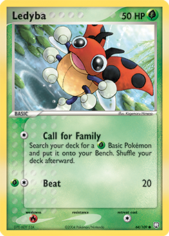 Pokemon Team Rocket Returns Ledyba - 64