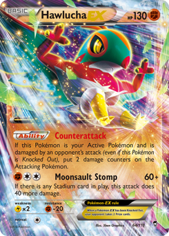 Pokemon Furious Fists Hawlucha-EX - 64