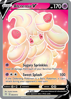 Pokemon Shining Fates Alcremie V - 64