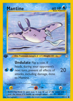 Pokemon Neo Genesis Mantine - 64