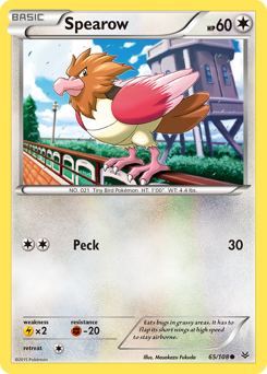 Pokemon Roaring Skies Spearow - 65
