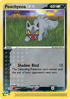 Pokemon Ruby & Sapphire Poochyena - 65