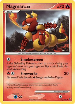 Pokemon Supreme Victors Magmar - 65