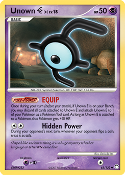 Pokemon Mysterious Treasures Unown [E] - 65