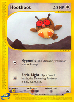 Pokemon Skyridge Hoothoot - 65