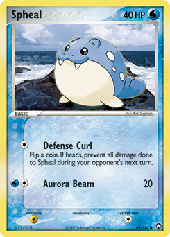 Pokemon Power Keepers Spheal - 65