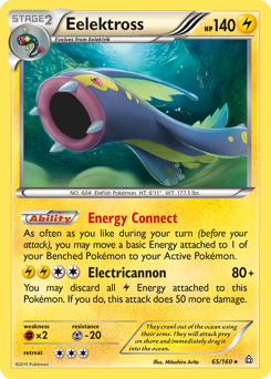 Pokemon Primal Clash Eelektross - 65