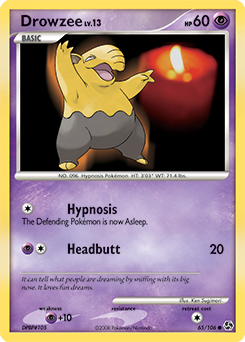 Pokemon Great Encounters Drowzee - 65