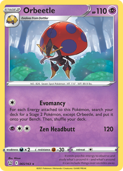 Pokemon Battle Styles Orbeetle - 65