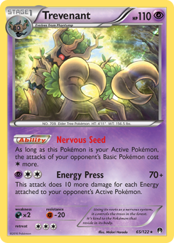 Pokemon BREAKpoint Trevenant - 65
