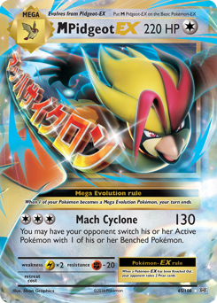 Pokemon Evolutions M Pidgeot-EX - 65