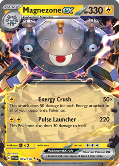 Pokemon Scarlet & Violet Magnezone ex - 65
