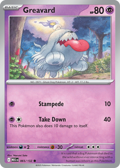 Pokemon Mega Evolution Greavard - 65