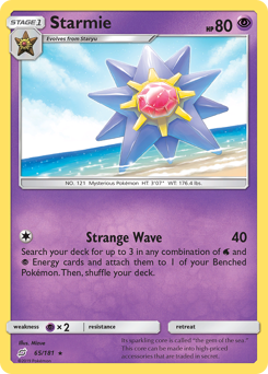 Pokemon Team Up Starmie - 65