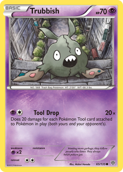Pokemon Plasma Storm Trubbish - 65