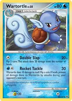 Pokemon Platinum Wartortle - 65