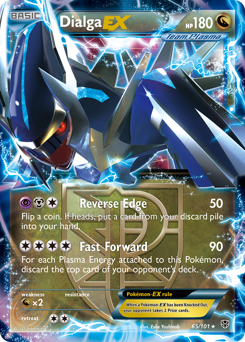Pokemon Plasma Blast Dialga-EX - 65