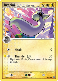 Pokemon Delta Species Dratini δ - 65