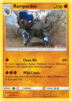 Pokemon Ultra Prism Rampardos - 65