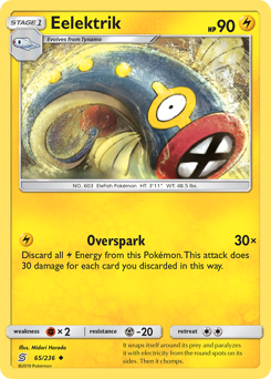 Pokemon Unified Minds Eelektrik - 65