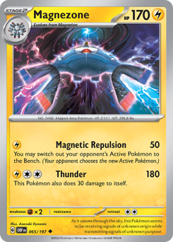 Pokemon Obsidian Flames Magnezone - 65