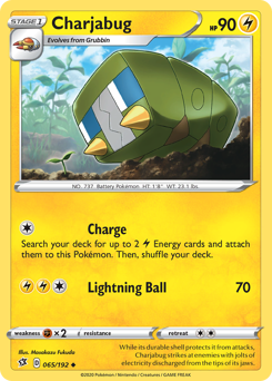 Pokemon Rebel Clash Charjabug - 65