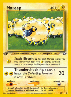 Pokemon Neo Genesis Mareep - 65