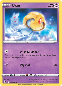 Pokemon Astral Radiance Uxie - 65