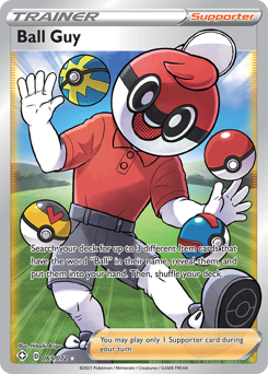 Pokemon Shining Fates Ball Guy - 65