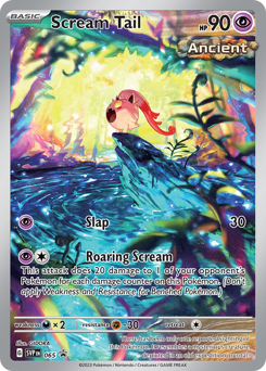 Pokemon Scarlet & Violet Black Star Promos Scream Tail - 65