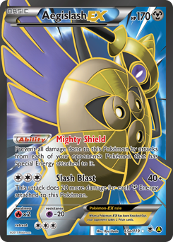 Pokemon Phantom Forces Aegislash-EX - 65a