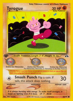 Pokemon Neo Discovery Tyrogue - 66